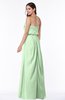 ColsBM Adelaide Light Green Romantic A-line Sleeveless Zipper Ribbon Plus Size Bridesmaid Dresses