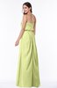 ColsBM Adelaide Lime Green Romantic A-line Sleeveless Zipper Ribbon Plus Size Bridesmaid Dresses