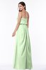 ColsBM Adelaide Pale Green Romantic A-line Sleeveless Zipper Ribbon Plus Size Bridesmaid Dresses