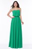 ColsBM Adelaide Pepper Green Romantic A-line Sleeveless Zipper Ribbon Plus Size Bridesmaid Dresses