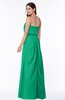 ColsBM Adelaide Pepper Green Romantic A-line Sleeveless Zipper Ribbon Plus Size Bridesmaid Dresses