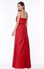 ColsBM Adelaide Red Romantic A-line Sleeveless Zipper Ribbon Plus Size Bridesmaid Dresses