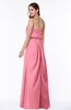 ColsBM Adelaide Watermelon Romantic A-line Sleeveless Zipper Ribbon Plus Size Bridesmaid Dresses