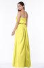 ColsBM Adelaide Yellow Iris Romantic A-line Sleeveless Zipper Ribbon Plus Size Bridesmaid Dresses