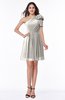 ColsBM Journee Ashes Of Roses Plain A-line One Shoulder Sleeveless Chiffon Pleated Bridesmaid Dresses