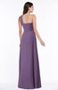 ColsBM Jennifer Chinese Violet Antique One Shoulder Sleeveless Chiffon Floor Length Ruching Plus Size Bridesmaid Dresses