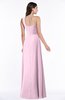 ColsBM Jennifer Fairy Tale Antique One Shoulder Sleeveless Chiffon Floor Length Ruching Plus Size Bridesmaid Dresses