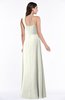 ColsBM Jennifer Ivory Antique One Shoulder Sleeveless Chiffon Floor Length Ruching Plus Size Bridesmaid Dresses