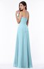 ColsBM Rebecca Aqua Simple A-line Sleeveless Zip up Floor Length Plus Size Bridesmaid Dresses