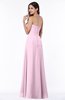ColsBM Rebecca Baby Pink Simple A-line Sleeveless Zip up Floor Length Plus Size Bridesmaid Dresses