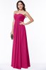 ColsBM Rebecca Beetroot Purple Simple A-line Sleeveless Zip up Floor Length Plus Size Bridesmaid Dresses