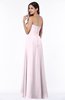 ColsBM Rebecca Blush Simple A-line Sleeveless Zip up Floor Length Plus Size Bridesmaid Dresses