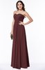 ColsBM Rebecca Burgundy Simple A-line Sleeveless Zip up Floor Length Plus Size Bridesmaid Dresses