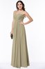 ColsBM Rebecca Candied Ginger Simple A-line Sleeveless Zip up Floor Length Plus Size Bridesmaid Dresses