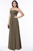 ColsBM Rebecca Carafe Brown Simple A-line Sleeveless Zip up Floor Length Plus Size Bridesmaid Dresses