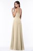 ColsBM Rebecca Champagne Simple A-line Sleeveless Zip up Floor Length Plus Size Bridesmaid Dresses