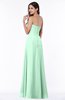 ColsBM Rebecca Honeydew Simple A-line Sleeveless Zip up Floor Length Plus Size Bridesmaid Dresses