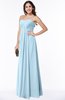 ColsBM Rebecca Ice Blue Simple A-line Sleeveless Zip up Floor Length Plus Size Bridesmaid Dresses