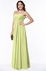 ColsBM Rebecca Lime Green Simple A-line Sleeveless Zip up Floor Length Plus Size Bridesmaid Dresses