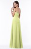 ColsBM Rebecca Lime Green Simple A-line Sleeveless Zip up Floor Length Plus Size Bridesmaid Dresses
