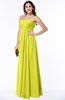 ColsBM Rebecca Sulphur Spring Simple A-line Sleeveless Zip up Floor Length Plus Size Bridesmaid Dresses