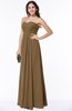 ColsBM Rebecca Truffle Simple A-line Sleeveless Zip up Floor Length Plus Size Bridesmaid Dresses