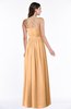 ColsBM Veronica Apricot Simple A-line Sleeveless Zipper Chiffon Sash Plus Size Bridesmaid Dresses