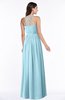 ColsBM Veronica Aqua Simple A-line Sleeveless Zipper Chiffon Sash Plus Size Bridesmaid Dresses