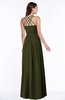 ColsBM Veronica Beech Simple A-line Sleeveless Zipper Chiffon Sash Plus Size Bridesmaid Dresses
