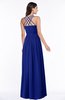 ColsBM Veronica Electric Blue Simple A-line Sleeveless Zipper Chiffon Sash Plus Size Bridesmaid Dresses