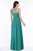 ColsBM Veronica Emerald Green Simple A-line Sleeveless Zipper Chiffon Sash Plus Size Bridesmaid Dresses