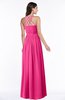 ColsBM Veronica Fandango Pink Simple A-line Sleeveless Zipper Chiffon Sash Plus Size Bridesmaid Dresses