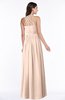 ColsBM Veronica Fresh Salmon Simple A-line Sleeveless Zipper Chiffon Sash Plus Size Bridesmaid Dresses