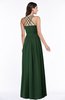 ColsBM Veronica Hunter Green Simple A-line Sleeveless Zipper Chiffon Sash Plus Size Bridesmaid Dresses