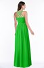 ColsBM Veronica Jasmine Green Simple A-line Sleeveless Zipper Chiffon Sash Plus Size Bridesmaid Dresses