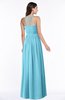 ColsBM Veronica Light Blue Simple A-line Sleeveless Zipper Chiffon Sash Plus Size Bridesmaid Dresses