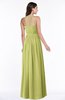 ColsBM Veronica Linden Green Simple A-line Sleeveless Zipper Chiffon Sash Plus Size Bridesmaid Dresses