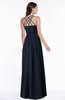 ColsBM Veronica Navy Blue Simple A-line Sleeveless Zipper Chiffon Sash Plus Size Bridesmaid Dresses