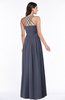 ColsBM Veronica Nightshadow Blue Simple A-line Sleeveless Zipper Chiffon Sash Plus Size Bridesmaid Dresses