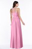 ColsBM Veronica Pink Simple A-line Sleeveless Zipper Chiffon Sash Plus Size Bridesmaid Dresses