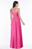 ColsBM Veronica Rose Pink Simple A-line Sleeveless Zipper Chiffon Sash Plus Size Bridesmaid Dresses