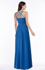 ColsBM Veronica Royal Blue Simple A-line Sleeveless Zipper Chiffon Sash Plus Size Bridesmaid Dresses