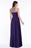 ColsBM Veronica Royal Purple Simple A-line Sleeveless Zipper Chiffon Sash Plus Size Bridesmaid Dresses