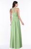 ColsBM Veronica Sage Green Simple A-line Sleeveless Zipper Chiffon Sash Plus Size Bridesmaid Dresses