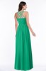 ColsBM Veronica Sea Green Simple A-line Sleeveless Zipper Chiffon Sash Plus Size Bridesmaid Dresses