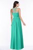 ColsBM Veronica Viridian Green Simple A-line Sleeveless Zipper Chiffon Sash Plus Size Bridesmaid Dresses