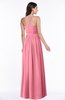 ColsBM Veronica Watermelon Simple A-line Sleeveless Zipper Chiffon Sash Plus Size Bridesmaid Dresses