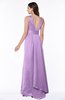 ColsBM Faye Begonia Luxury A-line V-neck Sleeveless Satin Sash Wedding Guest Dresses