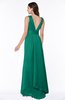 ColsBM Faye Mint Luxury A-line V-neck Sleeveless Satin Sash Wedding Guest Dresses