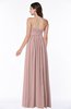 ColsBM Shanon Blush Pink Modern A-line Spaghetti Sleeveless Chiffon Plus Size Bridesmaid Dresses